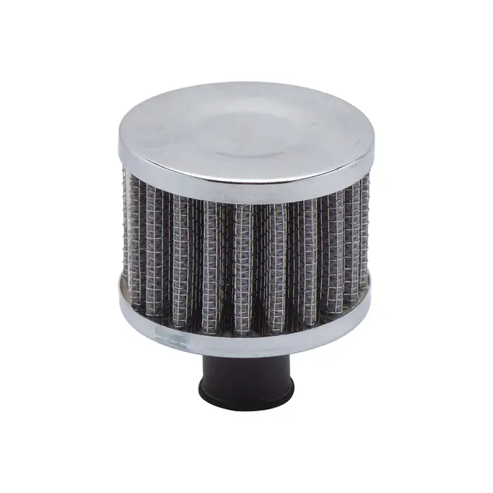 Interface universelle filtre à Air moto ID 18mm argent cône de voiture filtre d'admission d'air froi