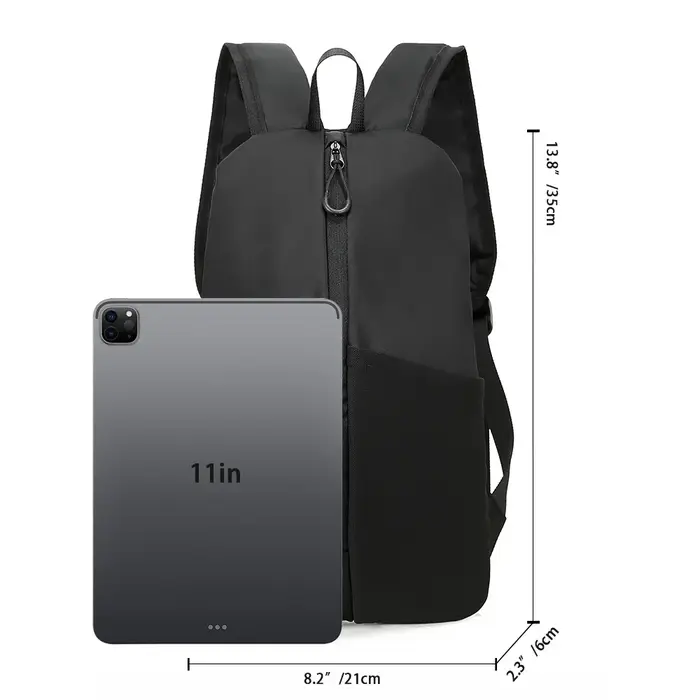 Mini sac à dos pour homme et femme, léger, imperméable, pour les trajets quotidiens, les loisirs, le sport, petit sac d'école, pour l'extérieur
