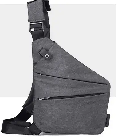 Sacs de poitrine multifonctions Anti-vol, sacs à bandoulière simples pour hommes, sacoche étanche à bandoulière, Sac banane