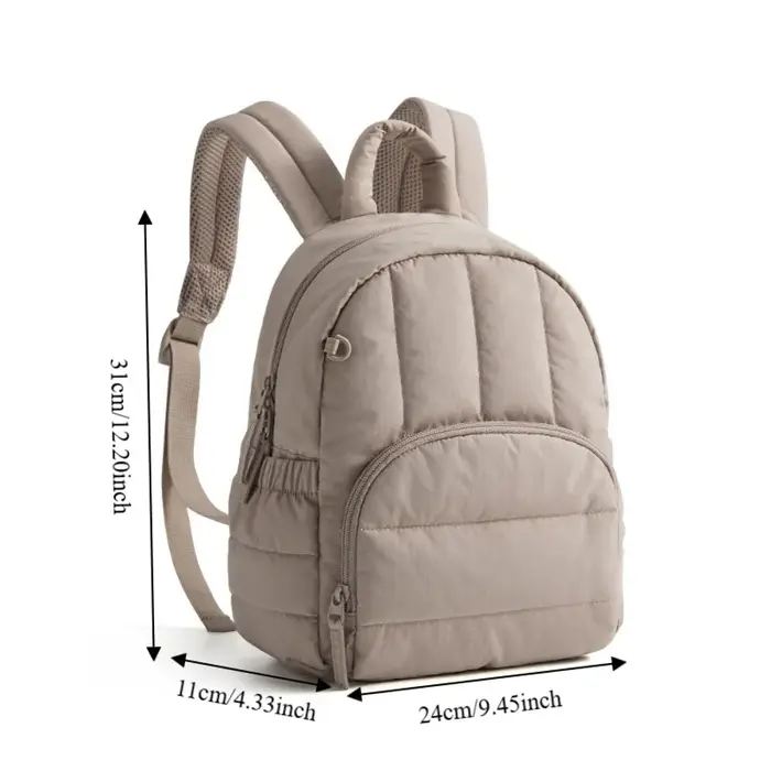 Mini sac à dos matelassé pour femmes