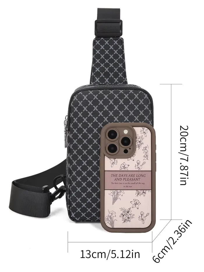 Sac de poitrine de cyclisme tendance pour hommes