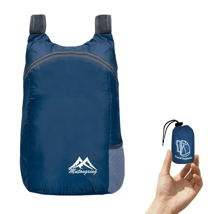 Sac à dos pliable de haute qualité 20L, léger, ultraléger, pliable, pour l'extérieur, imperméable, p