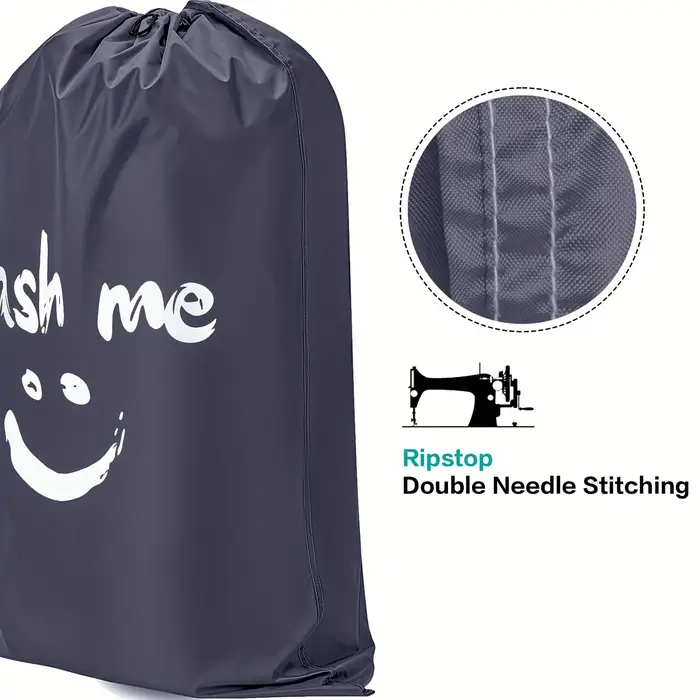 Grand sac à linge imprimé