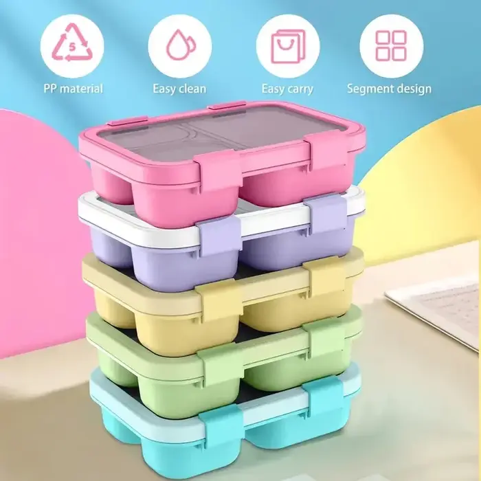 Boîte à Bento étanche, stockage des aliments pour déjeuner