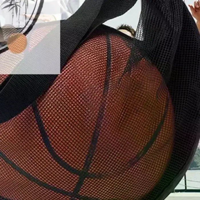 Sac de transport individuel pour ballon avec poche zippée