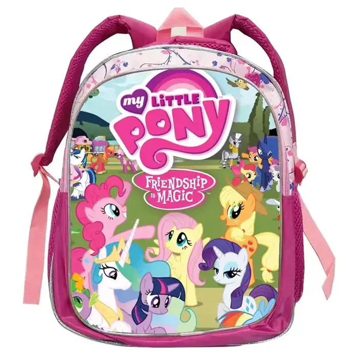 Sac à dos rose My Little Pony Rainbow Equestria