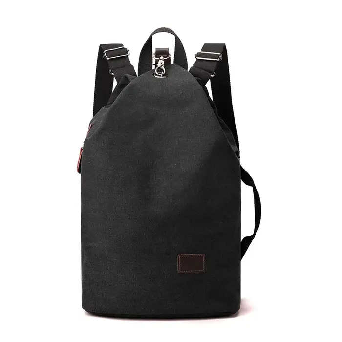 Sac à dos en toile, sac décontracté simple, sac de voyage tendance, sac d'école de style britannique