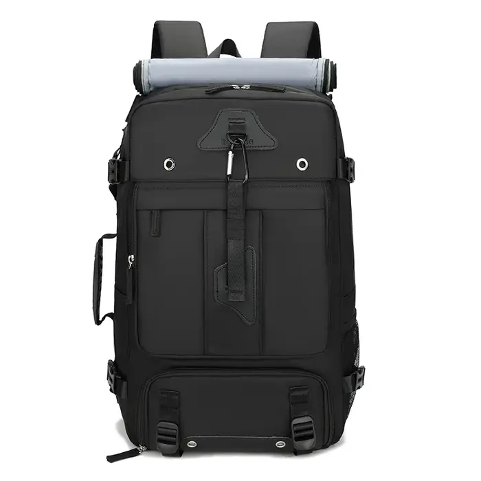 Sacs à dos de voyage pour hommes et femmes, sac à dos surdimensionné de 60 litres, sac de voyage con