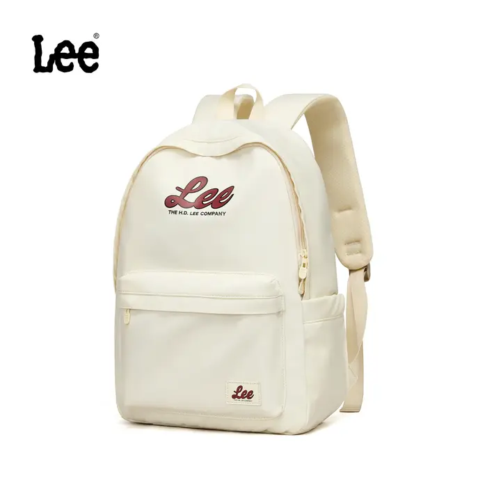 LEE Classics utilitaire grand sac à dos pour ordinateur portable femme homme blanc noir étanche lycé