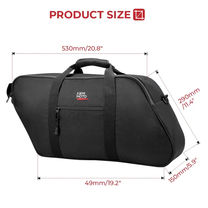 Sac isotherme pour sacoche de moto