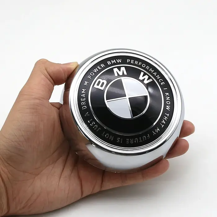 Logo ABS automobile, logo bleu et blanc