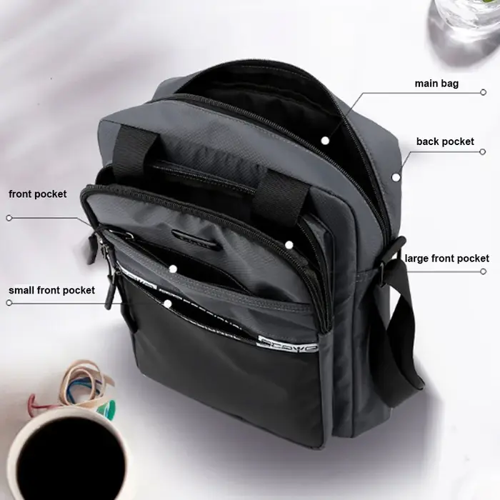 Sac à bandoulière d'affaires pour hommes