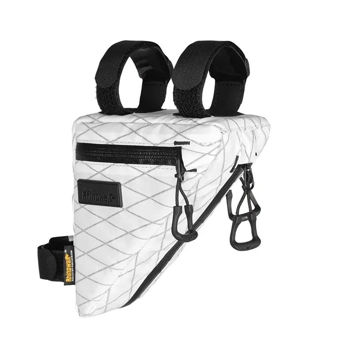 Rhinowalk – sac de cadre de vélo, sac triangulaire résistant à l'eau de 0,9 l avec double accès, sac
