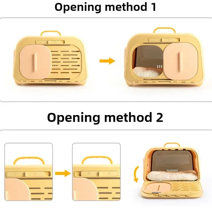 Sac de transport pour chat de voyage d'été
