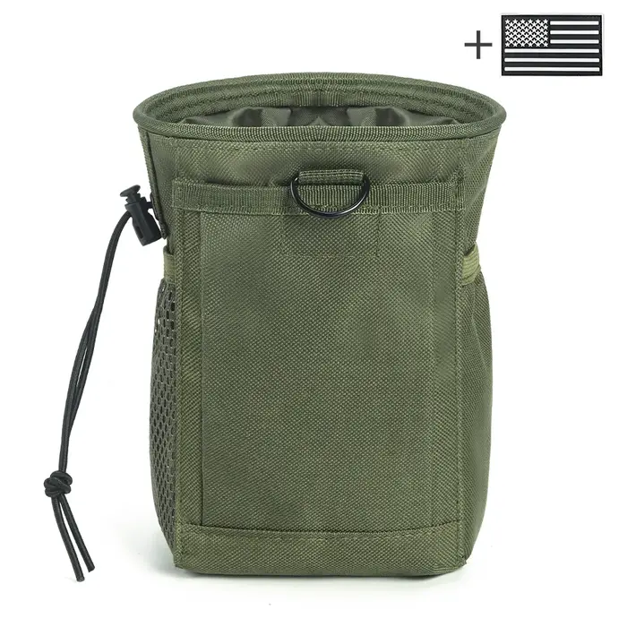 Sac à craie pour l'escalade - Sac de taille en nylon durable avec poche en filet et fermeture à cordon