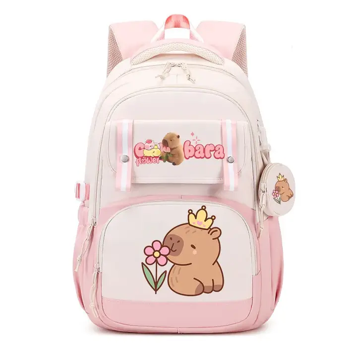 Sac à dos Capybara mignon grande capacité