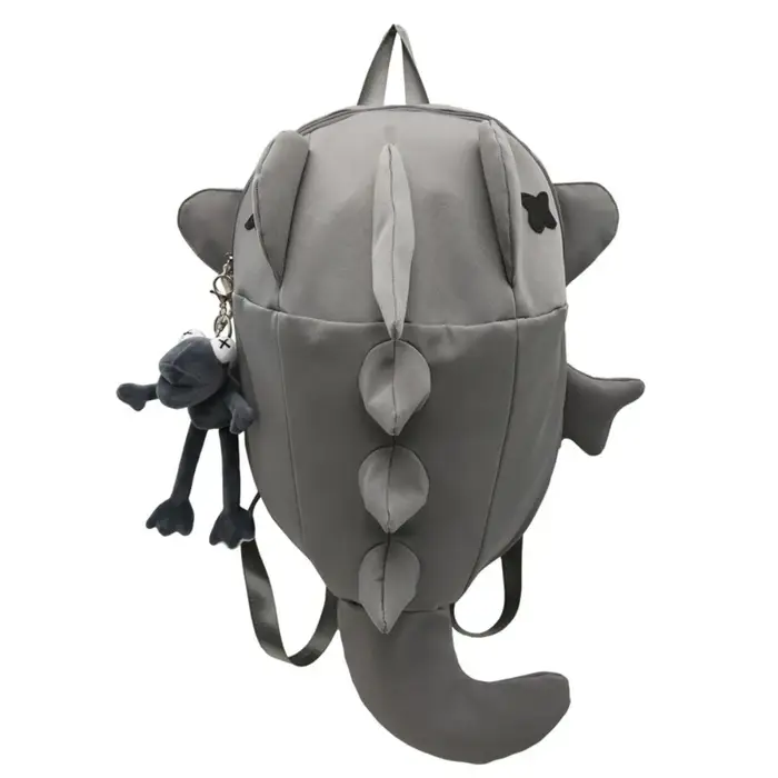Sac à dos tendance imperméable motif requin