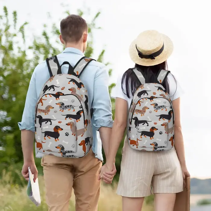 Sac à dos teckel pour garçons et filles
