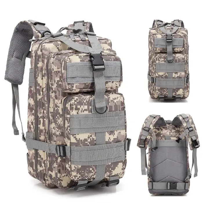 Sac à dos tactique 20L-25L en nylon pour la randonnée