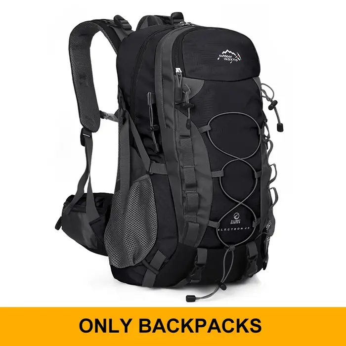 Sac à dos de rangement de randonnée pour homme, sac de voyage robuste, adapté à l'alpinisme, sac à d