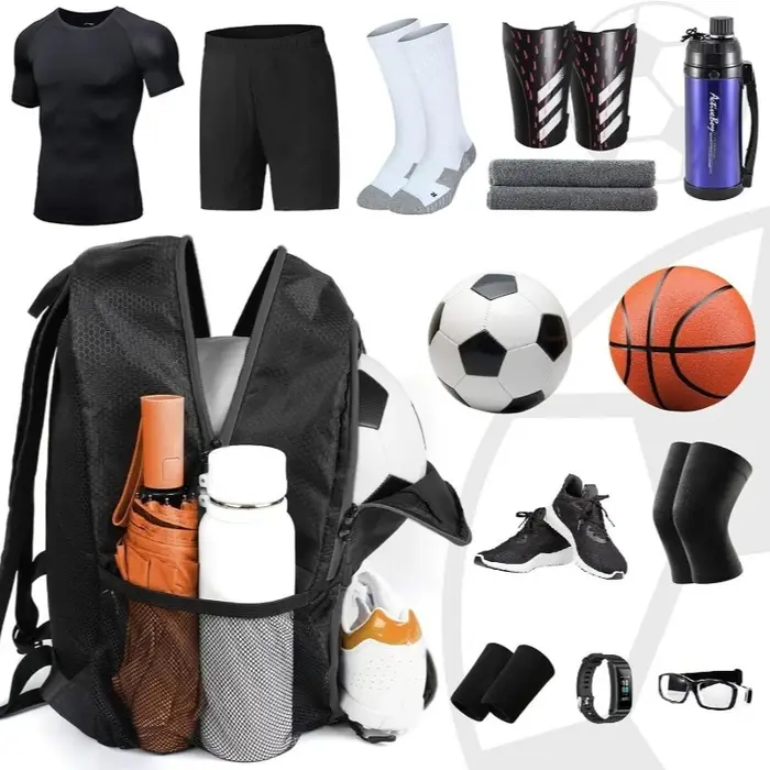 Sac de sport multifonctionnel grande capacité pour le basketball et le football