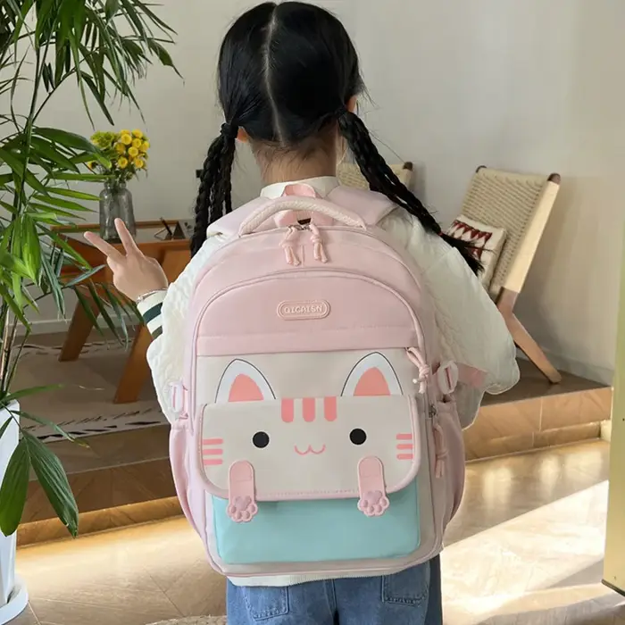 Sac à dos mignon de grande capacité pour petite fille
