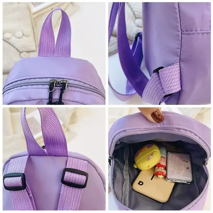 Sac à dos décontracté en nylon pour adolescentes