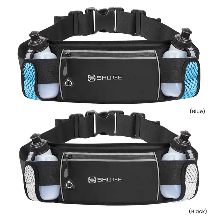 Ceinture de course avec bouteilles
