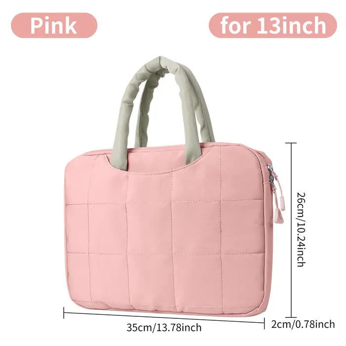 Sac pour ordinateur portable iPad A16 13 15.6, léger et portable, sac de rangement fait main, robust