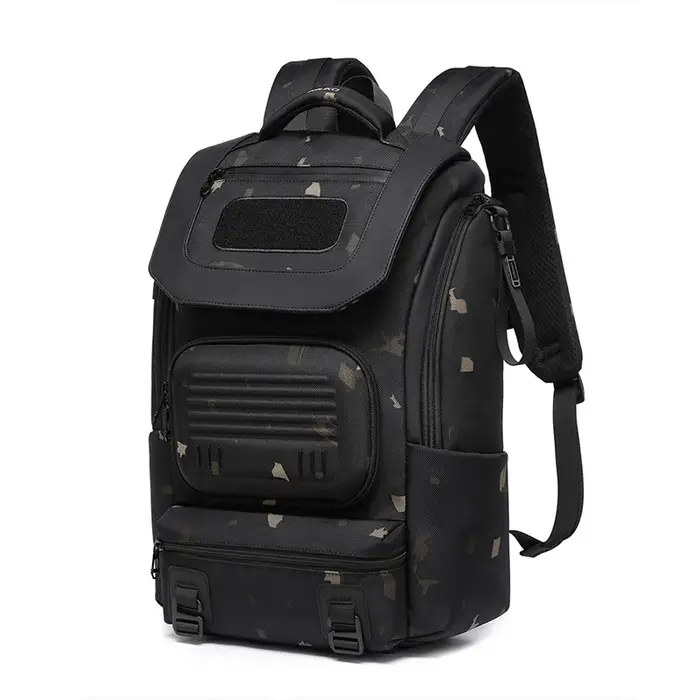 Ozuko sac à dos pour hommes sac de voyage multifonctionnel en plein air grande capacité étanche comp