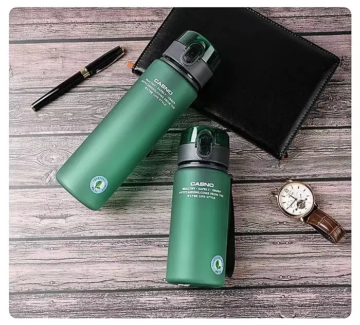 Marque de haute qualité sans BPA étanche sport bouteille d'eau Tour randonnée Portable mes bouteille