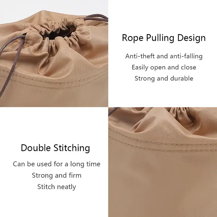 Sac organisateur insérer pour entraîneur Mini sac seau sac léger