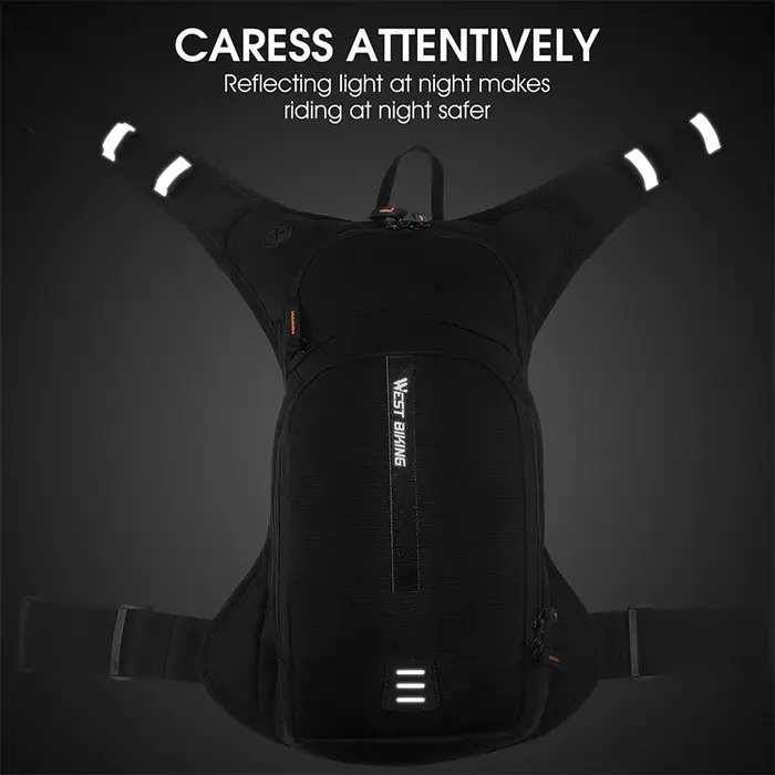 Sac à dos de cyclisme ultraléger WEST BIKING 10L avec sangle ergonomique