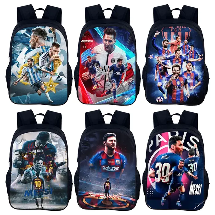 Sac à dos de sport de football M-Messis, sac d'école pour garçons et filles, sac à dos de sport Star Player, sac à dos d'école, sacs de livres pour le meilleur cadeau