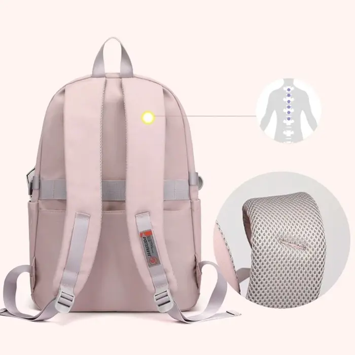 Fille sac d'école sac à dos sac à dos pour adolescent femmes enfants femme rose cartable primaire haute sac à dos