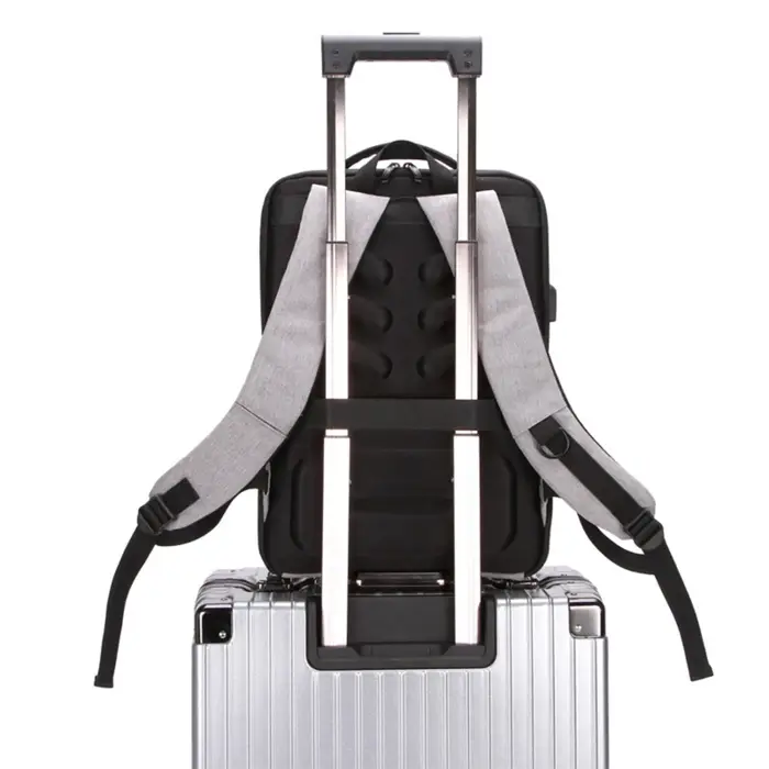 Sac à dos antivol à coque rigide pour homme