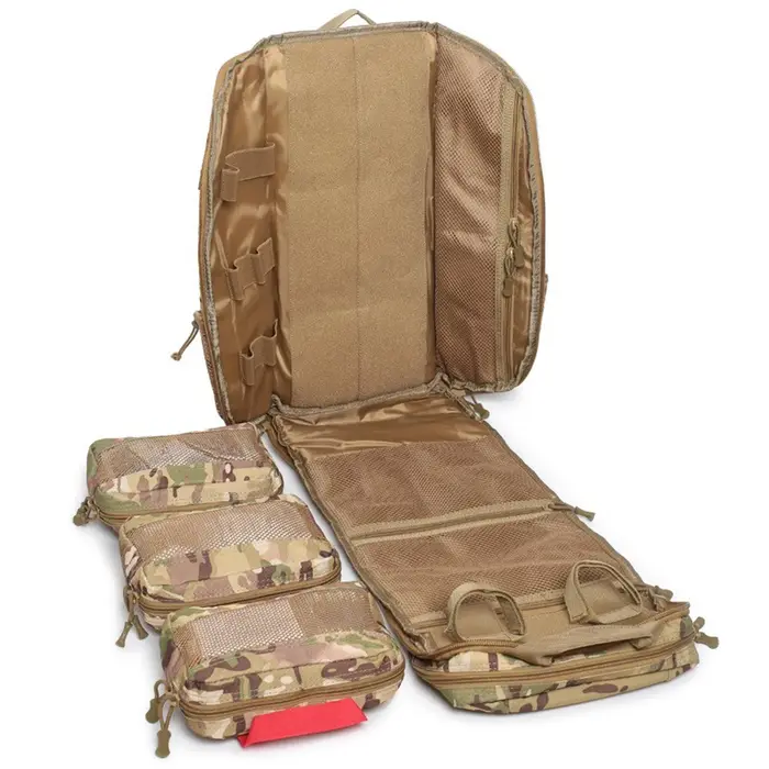 55L sac à dos médical tactique sac à dos sac à dos en plein air Camping survie premiers secours sac à dos