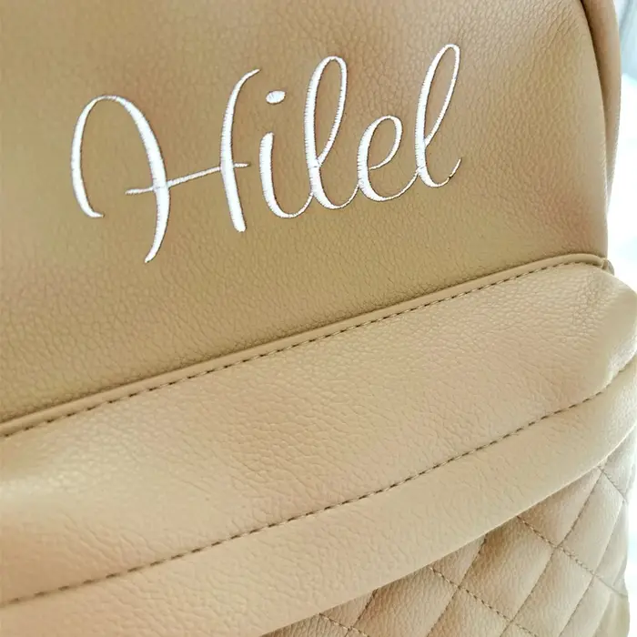 Nom personnalisé Sac à dos pour femme Nom