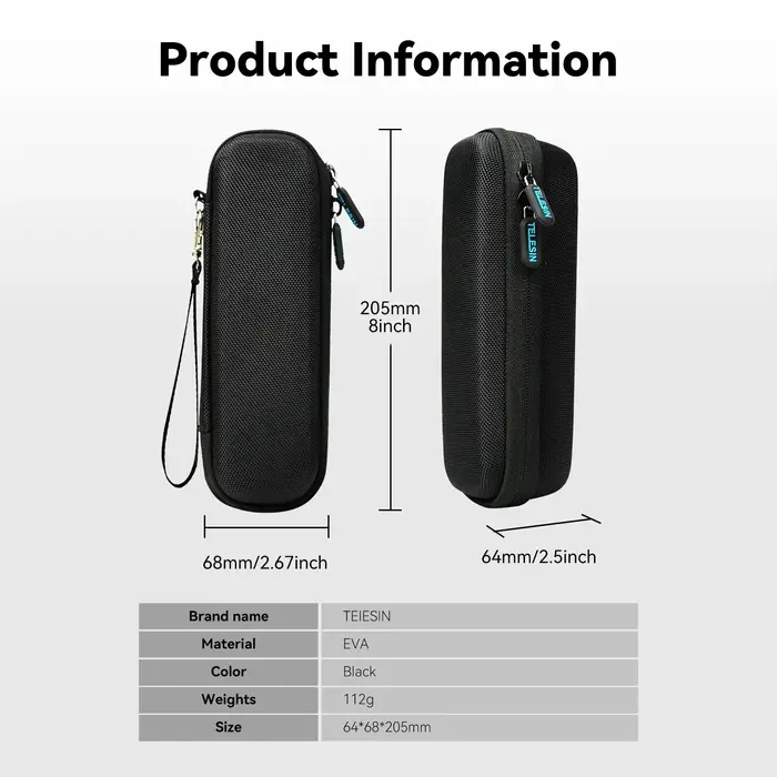TELESIN Mini sac de protection pour DJI Pocket 4 Pocket 3