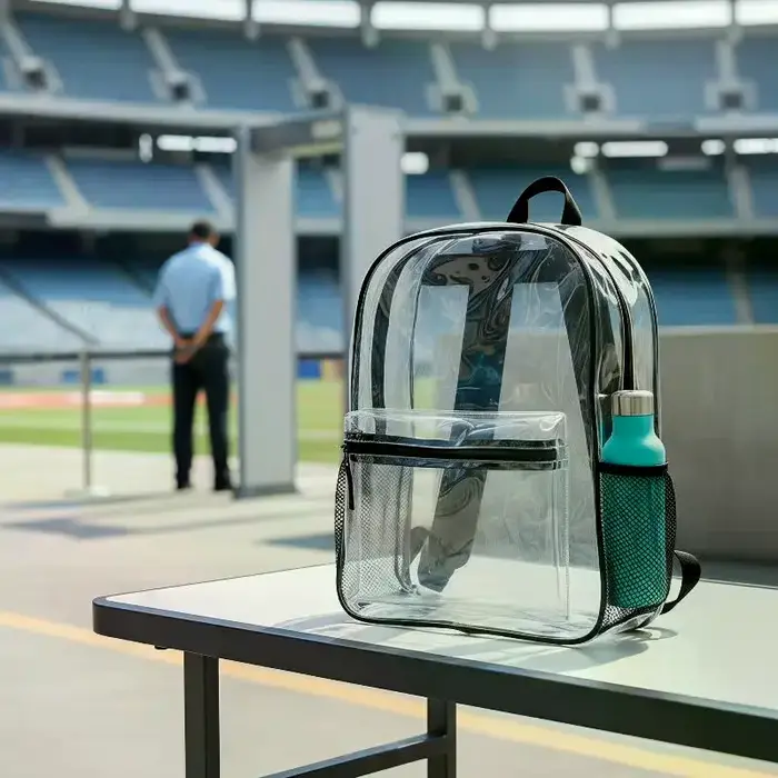 Sacs à dos transparents imperméables en PVC