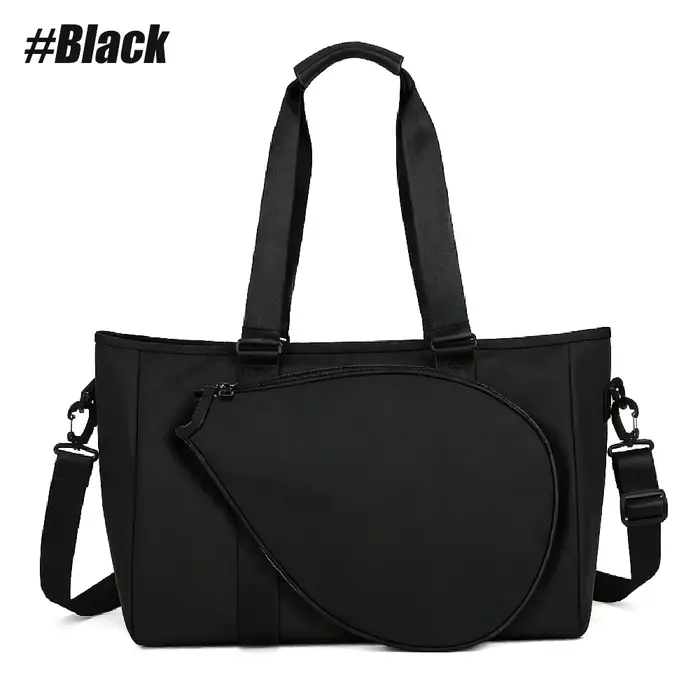 Sac de tennis avec porte-raquette, sac de sport imperméable pour hommes et femmes, sac de transport 