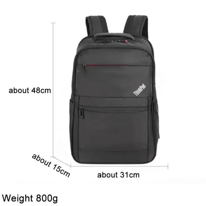 Sac à dos pour ordinateur portable Lenovo ThinkPad TP600, style professionnel simple, pour ordinateur portable 15,6 pouces, mini PC, sac pour ordinateur portable 15 pouces