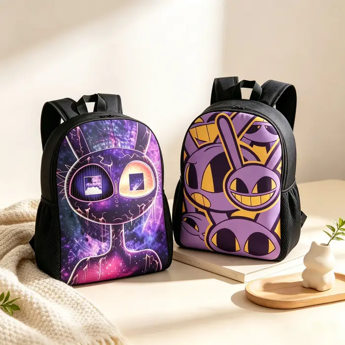 Sac à dos J-Jaxs Abstraction 2026 Movie Cool pour le sport, le lycée, la randonnée, les voyages, sac à dos de jour pour hommes et femmes, sac à bandoulière pour ordinateur portable