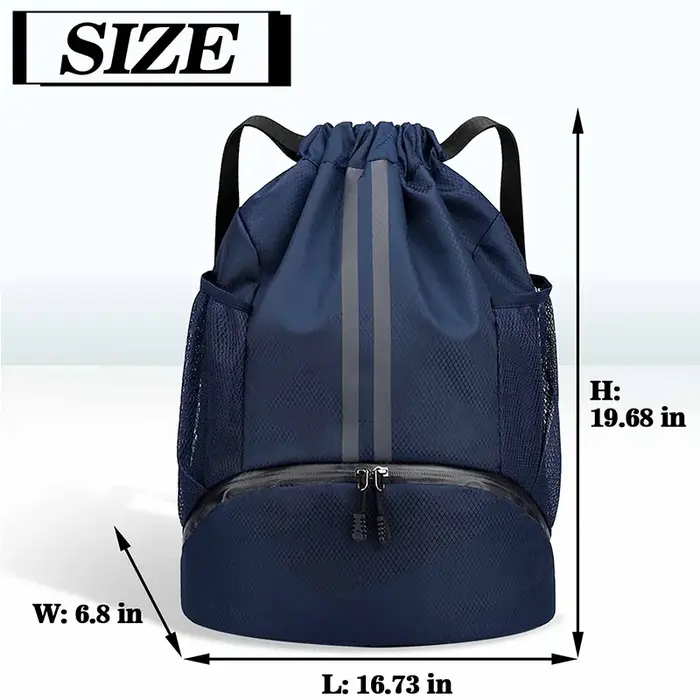 Sac à dos de sport avec cordon de serrage