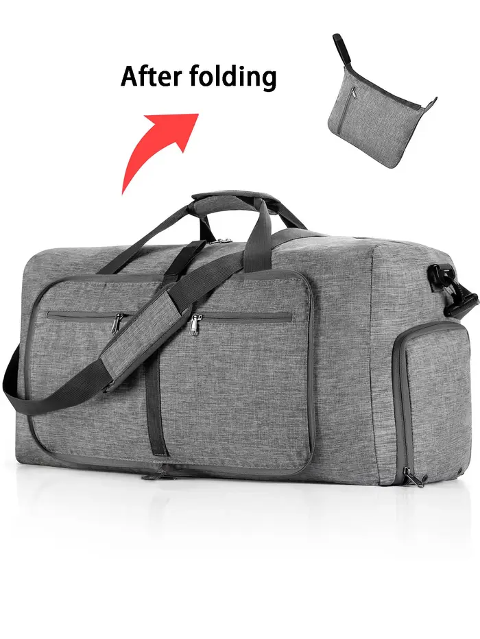 Sac de voyage sacs à main grande capacité bagage à main sacs hommes femmes épaule en plein air fourr