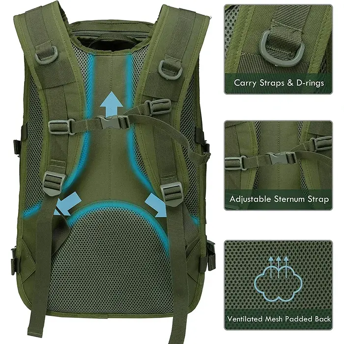 40L sac à dos extérieur système Molle sac à dos Sports de plein air sac à dos Camping randonnée sac à dos