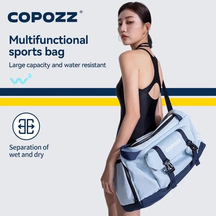 Sac de sport étanche avec compartiment à chaussures