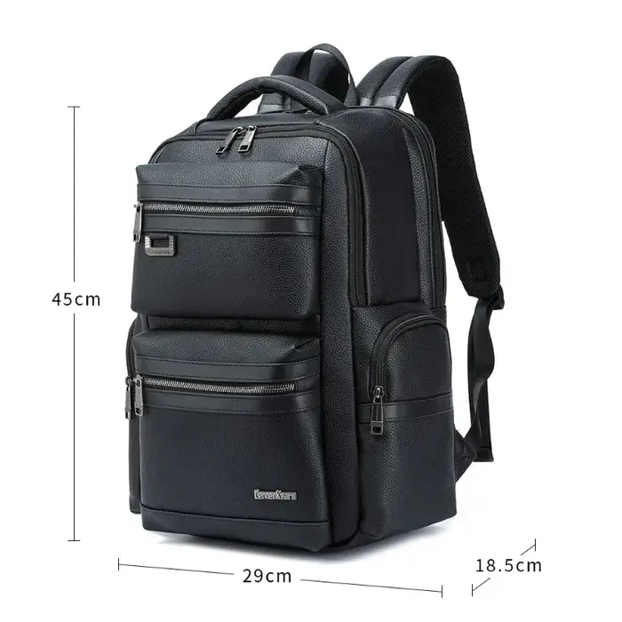 Sac à dos de luxe hommes grande capacité sacs de voyage affaires 16 pouces sac à dos pour ordinateur