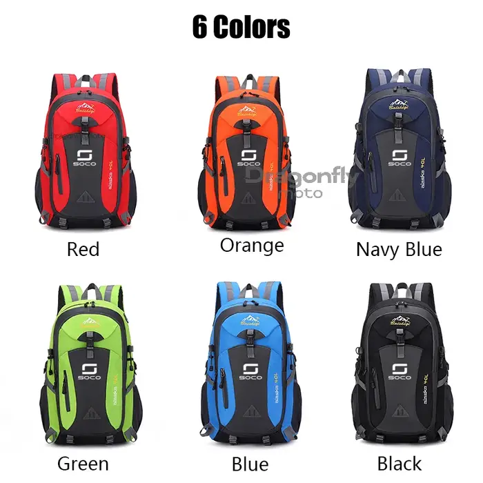 Soco Logo sac à dos moto étanche randonnée léger Trekking pêche sac polochon pour Super