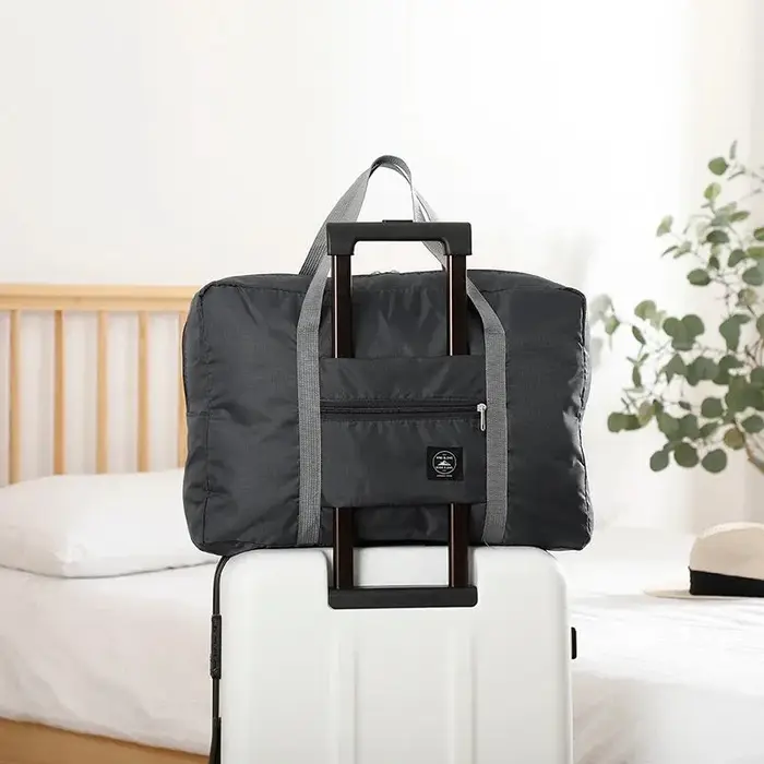 Sac de voyage pliable pour femmes et filles – Bagage à main léger avec tissu doux de grande capacité pour les voyages du week-end et les affaires